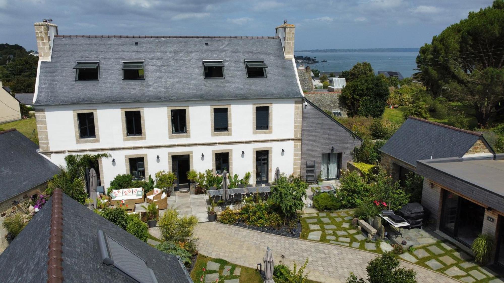 L'Ardoisiere, Maison D'Hotes Et D'Amis Locquirec Exteriör bild